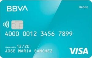 Tarjeta debito Joven Ahora BBVA