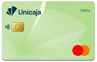 tarjeta Mastercard debito contactless de Unicaja