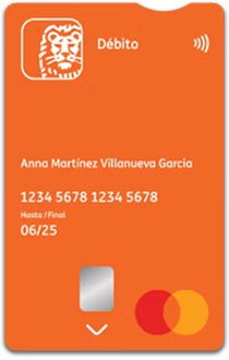tarjeta debito banco ING