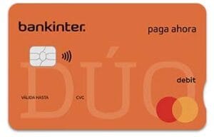 tarjeta duo debito Bankinter