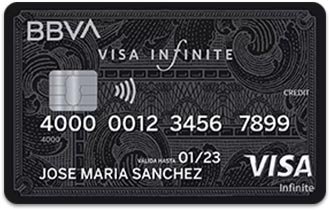tarjeta infinite bbva