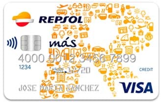 tarjeta repsol mas visa credito