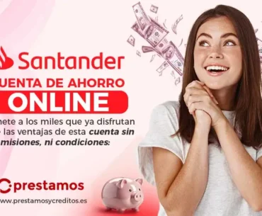 Cuenta Online Santander sin comisiones