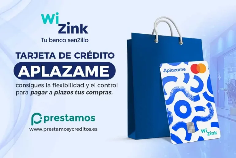 Tarjeta Aplazame de WiZink
