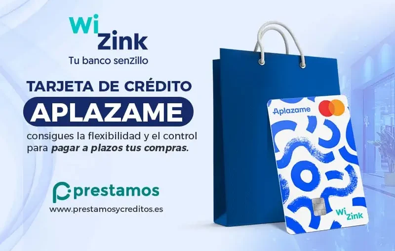 Tarjeta Aplazame de WiZink
