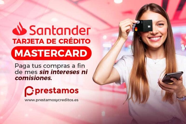 Tarjeta de credito Santander España