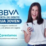 Tarjeta de débito BBVA Aqua para jóvenes menores de 30 años