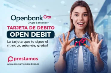 Tarjeta de debito Open Debit de Openbank