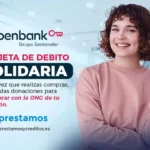 Tarjeta de débito Solidaria de Openbank: Dona al comprar