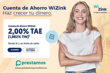 Cuenta de Ahorro WiZink: Haz crecer tu dinero cuenta de ahorro WiZink