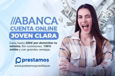 cuenta joven clara de ABANCA