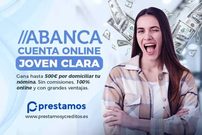 cuenta joven clara de ABANCA