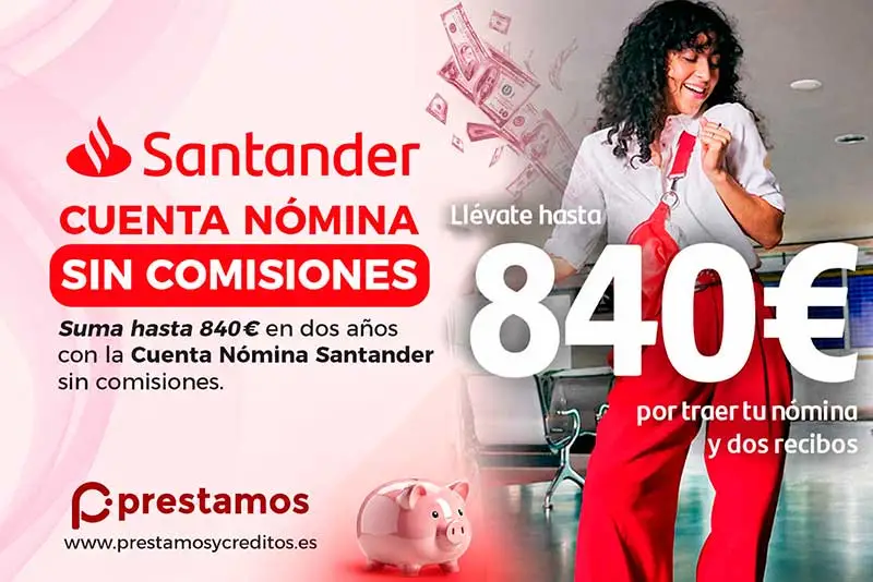 cuenta nomina Banco Santander