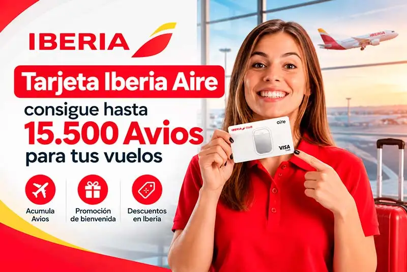 tarjeta Iberia aire