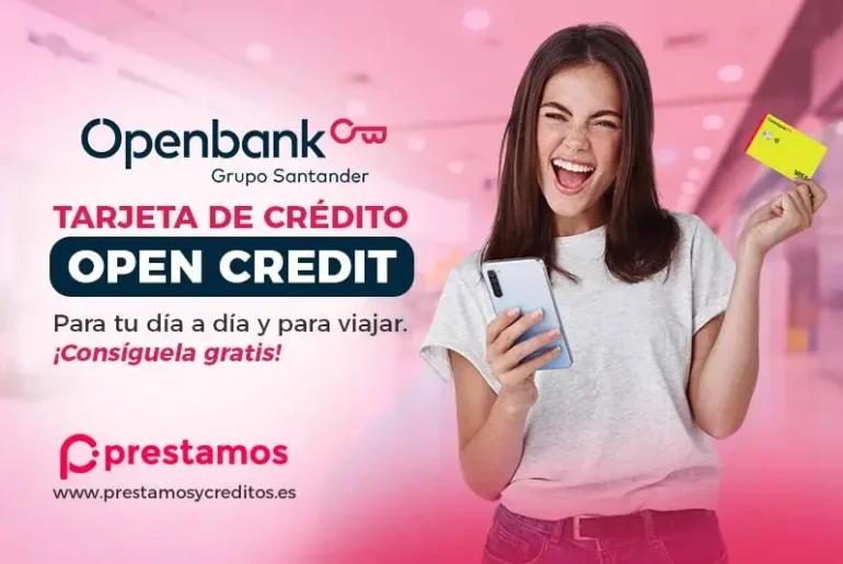 Tarjeta de crédito Open Credit: Ideal para tu día a día y tus viajes tarjeta de credito Open Credit de Openbank
