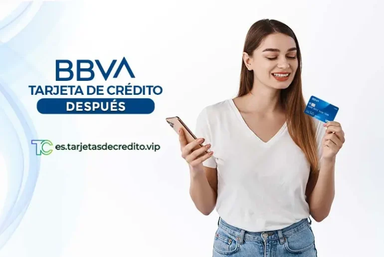 tarjeta de credito despues BBVA