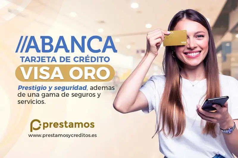 tarjeta de credito visa oro de ABANCA
