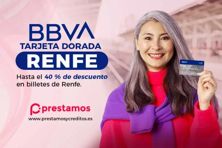 tarjeta dorada renfe BBVA