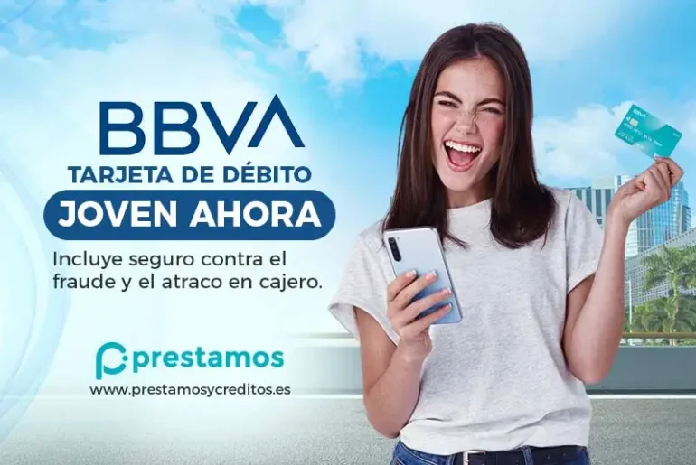 tarjeta joven ahora BBVA para menores de 30