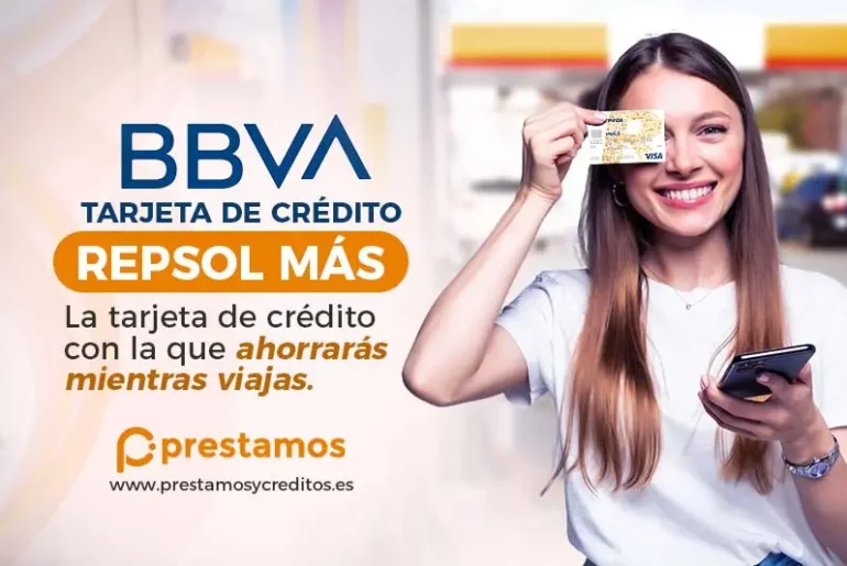 tarjeta repsol mas visa credito BBVA